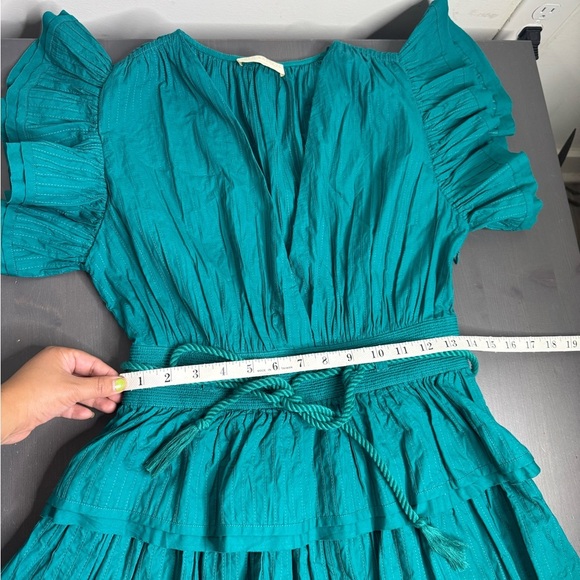 Ulla Johnson Camilla Dress- Verdigris - Picture 4 of 9